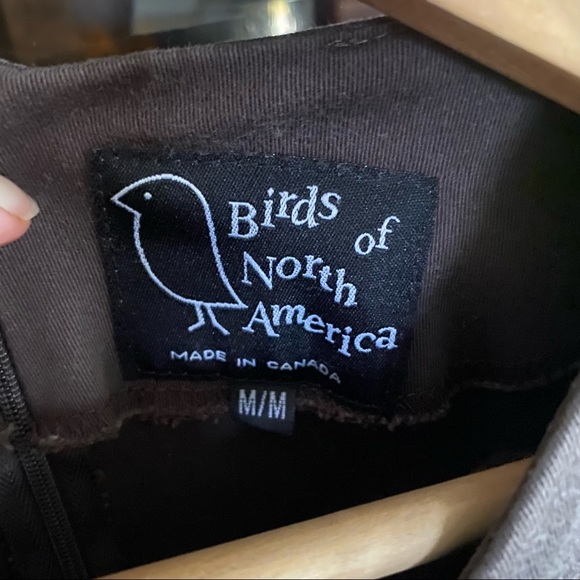 Birds of North America Low key Steampunk dress with pockets. Size M. - Picture 3 of 7